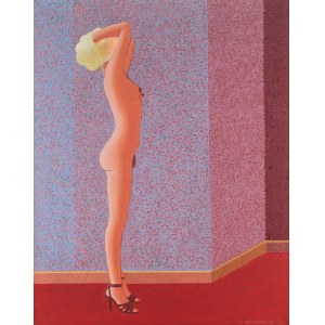 Henryk Plóciennik (1933 Lodz-2020), Female nude, 1987.