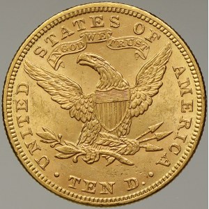 USA. 10 dollar 1895 Philadelphia