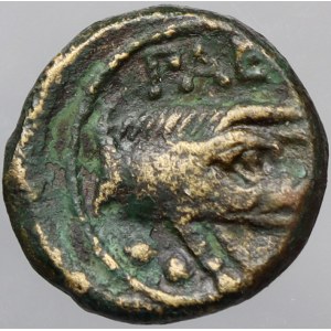 Řecko. Lucania-Paestum. Sextans AE15 (300-268 př. n.l.).