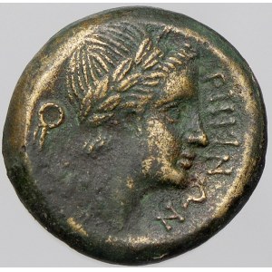 Řecko. Bruttium-Rhegion. AE19 (cca 351-280 př.n.l.).