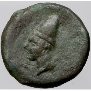 Řecko. Bruttium-Skylletium. AE litra AE20 (cca 344-336 př.n.l.).