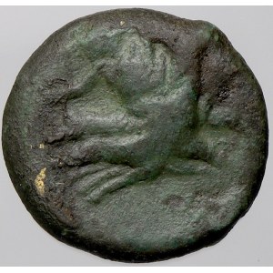 Řecko. Bruttium-Skylletium. AE litra AE20 (cca 344-336 př.n.l.).