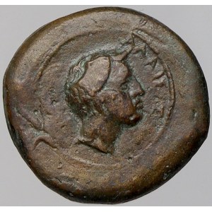 Řecko. Sicílie-Alaisa. Tertas AE 19 (cca 340-330 př.n.l.).