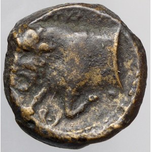Řecko. Sicílie-Agyrion. AE14 (mezi lety 344-336 př.n.l.)