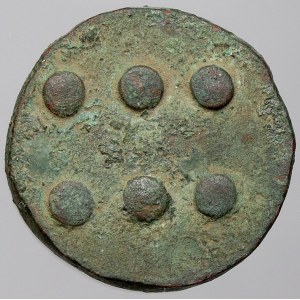 Řecko. Sicílie-Himera. AE Hemilitron AE23 (cca 430-420 př.n.l.)