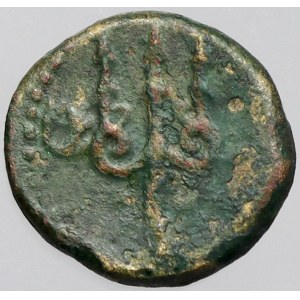 Řecko. Sicílie-Messana. AE Hemilitron AE13 (411-408 př.n.l.)