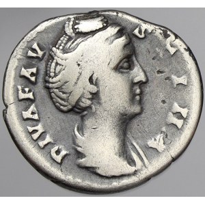 Řím, císařství. Faustina I. (+141). Denár.