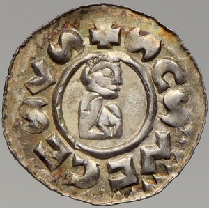 Vratislav II. (1061-92). Denár. Cach-346, Šmerda-158. Starý sáček
