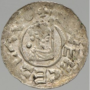 Břetislav II. (1092-1100). Denár. Cach-390. nedor.