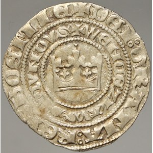 Václav II. (1278-1305). Pražský groš (3,73 g), ve slově PRAGENSES za P kroužek. Sm.-2, NL-roč. LXVI (3/2011)