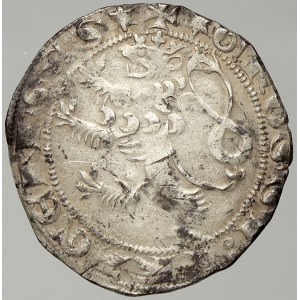 Václav II. (1278-1305). Pražský groš (3,56 g). Sm.-2. okroj.
