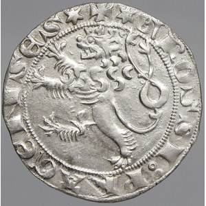Václav II. (1278-1305). Pražský groš (3,69 g). Sm.-2