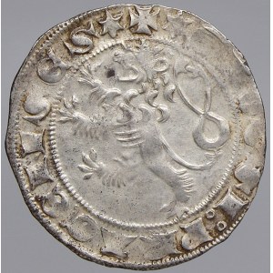 Václav II. (1278-1305). Pražský groš (3,71 g). Sm.-2