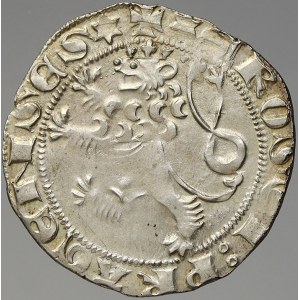 Václav II. (1278-1305). Pražský groš (3,72 g). Sm.-2. mírně okrojený, nep. nedor.
