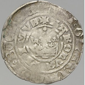 Karel IV. (1346-78). Pražský groš (3,16 g), blíže neurč. nedor.