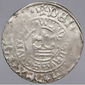 Vladislav II. (1471-1516). Pražský groš (2,77 g), blíže neurč. nedor.