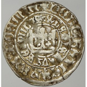 Vladislav II. (1471-1516). Pražský groš. Hás-13c/2