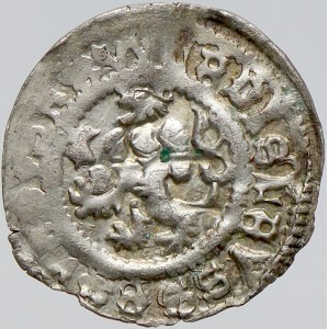 Vladislav II. (1471-1516). Bílý peníz dvoustranný (0,36 g). lehce prohlý