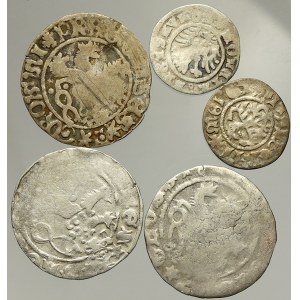 Konvoluty. Konvolut mincí grošového období (groše a půlgroše)