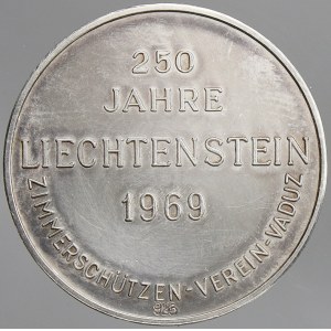 Liechtenstein. František Josef II. (1938-89). 250 let hrabství Schellenberg