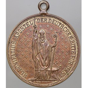 Fulda, biskupství. Adalbert Endert (1898-1906). 1150. výročí úmrtí sv. Bonifáce 1905.