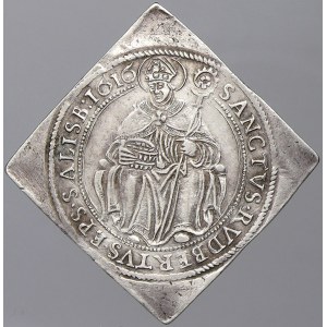 Salzburg, arcibiskupství. Markus Sittikus (1612-19). ¼ tolar – hranáč 1616