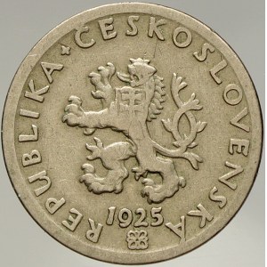Československo 1919 - 1938. 20 hal. 1925