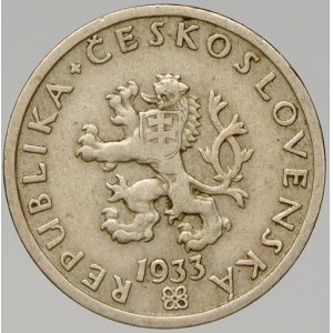 Československo 1919 – 1938. 20 hal. 1933