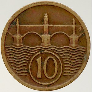 Československo 1919 – 1938. 10 hal. 1929
