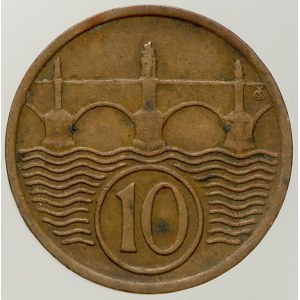 Československo 1919 – 1938. 10 hal. 1935