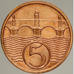 Československo 1919 – 1938. 5 hal. 1924 NOVORAŽBA