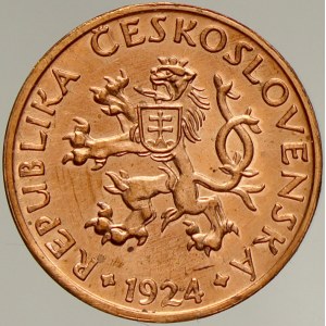 Československo 1919 – 1938. 5 hal. 1924 NOVORAŽBA