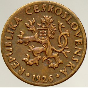 Československo 1919 – 1938. 5 hal. 1926