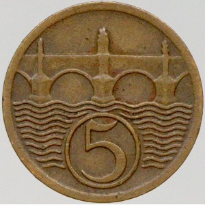 Československo 1919 – 1938. 5 hal. 1926