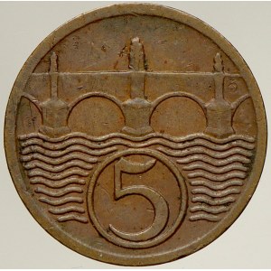 Československo 1919 – 1938. 5 hal. 1930