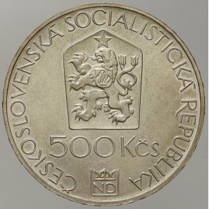 Československo 1953 – 1992. 500 Kčs 1983 Národní divadlo