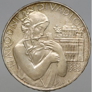 Československo 1953 – 1992. 500 Kčs 1983 Národní divadlo