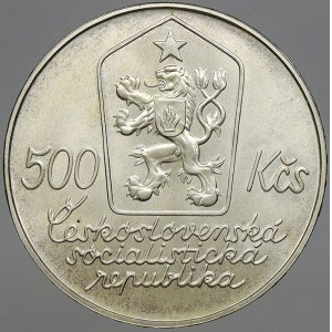 Československo 1953 – 1992. 500 Kčs 1987 Josef Lada