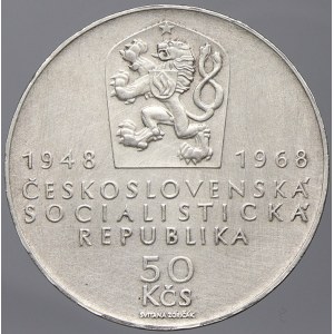Československo 1953 – 1992. 50 Kčs 1968 republika
