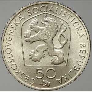 Československo 1953 - 1992. 50 Kčs 1972 Myslbek