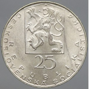 Československo 1953 - 1992. 25 Kčs 1969 Purkyně