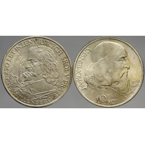 Československo 1953 – 1992. 10 Kčs 1957 Willenberg, 1957 Komenský