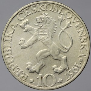 Československo 1953 – 1992. 10 Kčs 1957 Willenberg