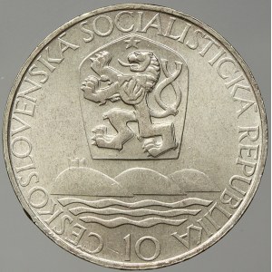 Československo 1953 – 1992. 10 Kčs 1967 Istropolitana