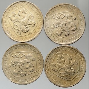Československo 1953 – 1992. 3 Kčs 1965, 66, 68, 69