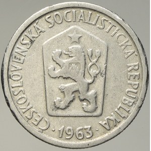 Československo 1953 – 1992. 10 hal. 1963 s tečkami