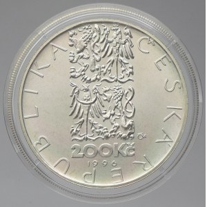 Česká republika 1993 – nyní. 200 Kč 1996 Deburau, karta
