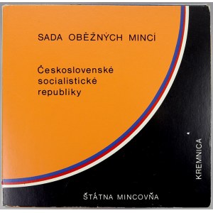 Sady mincí ČSSR – ČSFR - ČR. Sada oběhových mincí 1989