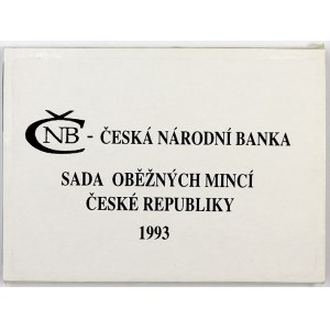 Sady mincí ČSSR – ČSFR - ČR. Sada oběhových mincí 1993 HM+RCM 