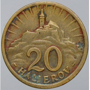 Slovenský štát 1938-45. 20 hal. 1941